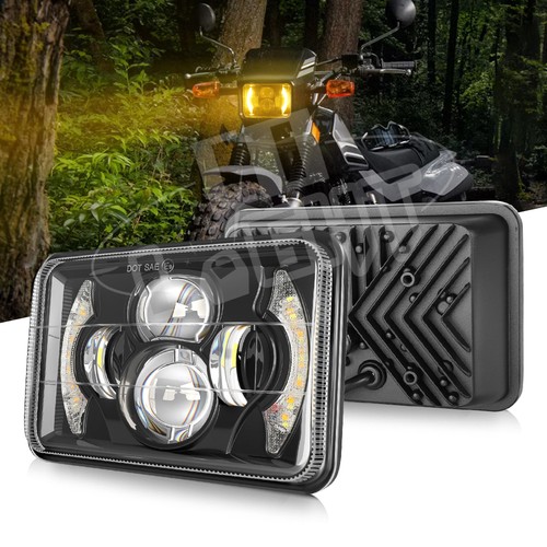 4x6 motorcycle square led - square,