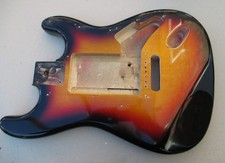 Guitar Body Sunburst