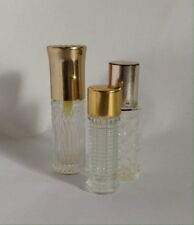 Vintage Empty 1970s Avon Mini Perfume Bottles Persian Wood Rapture & Elegance. 