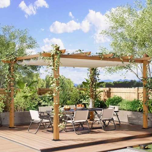 Outdoor aluminum pergola - outdoor,
