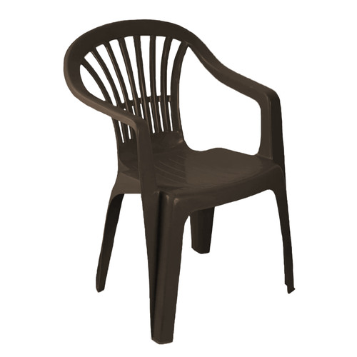 Plastic garden chairs - plastic,