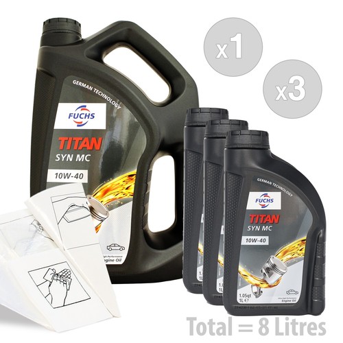 Car engine oil service - engine, kit