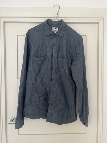 Reiss 1971 blue chambray - reiss,