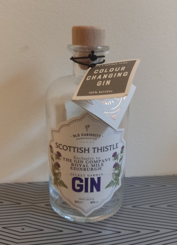 Empty scottish thistle secret - thistle,