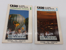 Casio VL-Tone Song Books 3 & 6  Great Cities & International Favourites