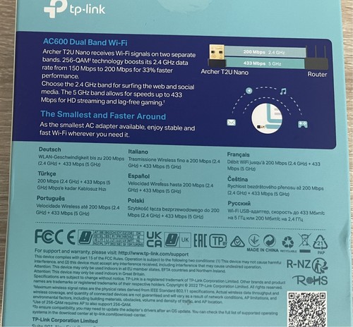 Link ac600 archer t2u - tp-link,