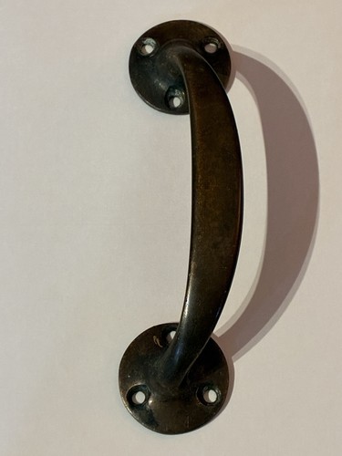 Vintage solid brass door - door, pull
