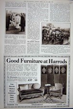 Original Old Vintage Print