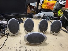 5 x KEF Egg HTS1001 Satellite Surround Speakers 