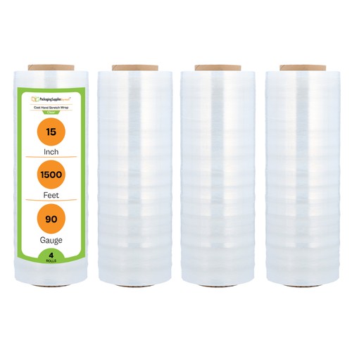 Cast hand pallet stretch wrap - pallet,