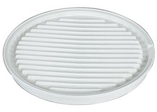 Vintage Nordic Ware double sided microwave griddle bacon plate 10.75” tray round