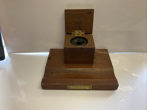 Inkwell made from the teak - inkwell, of