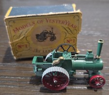 Vintage Lesney/Matchbox Models of Yesteryear No1 Allchin 7-N.H.P Traction Eng