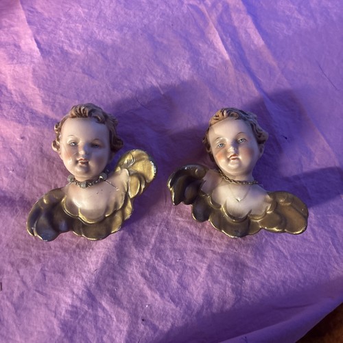 Antique german cherub angel - antique,
