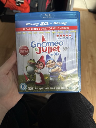 Gnomeo juliet blu ray 3d - gnomeo, +