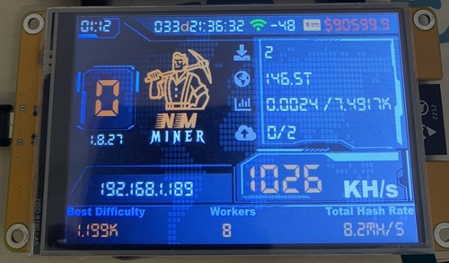 Screen nmminer 1000 - screen, v2
