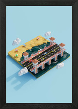 Stanley Bridge Framed Wall Art
