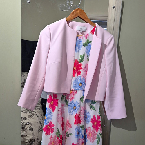 Hobbs floral midi fit - hobbs,