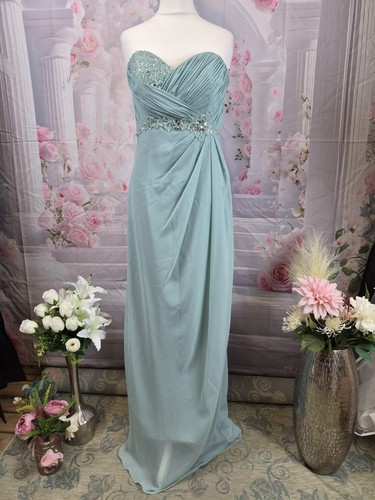 Mark lesley aqua chiffon - lesley,
