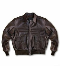 Men Genuine Leather Jacket