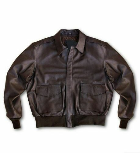 Men genuine leather jacket - genuine,