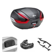 GIVI V47NN Red Carbon Look Top