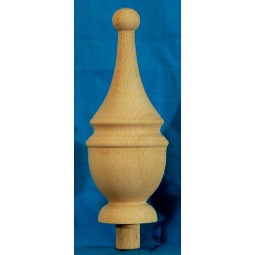 Classical wood finial 177 mm - classical,