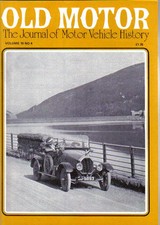 Old Motor Vol 10 No 4 Nuvolari Maudslay 20's Humber VW Slinger Selsey Bumper +