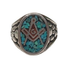 New Old Stock Biker Ring