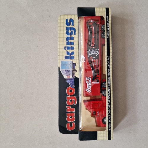 Corgi kings coca cola - coca, truck