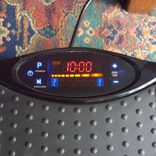 Vibration Plate Exercise Machine Remote Control With Attachments.