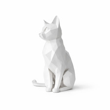 Low Poly Cat Sculpture |
