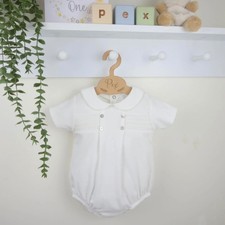 Baby boy Spanish smocked