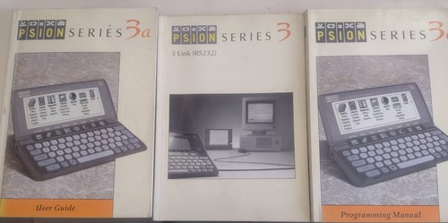 Old psion series handbooks - old,