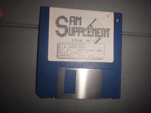 Sam supplement disk magazine - sam,