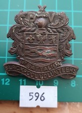 Original Cap Badge:596) 1st Bn