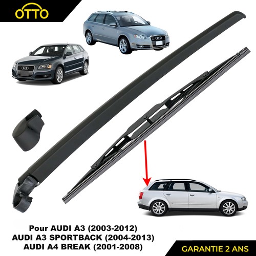 Rear wiper blade arm - blade,