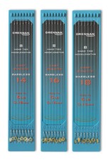 Drennan Hook Plate Rigs 6 Inch Pre Tied Hooks to Nylon Match Fishing Hooklengths