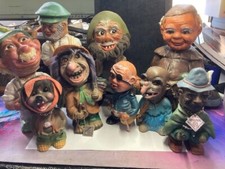 Vintage HEICO West Germany Nodding Bobble Head Trolls Take your pick from crowd
