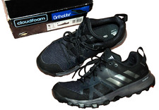 Men's Adidas Kanadia tr8 Cloudfoam UK;6.1/2 lace-up Run Trail Shoes;Grt Cd+Box;