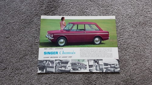 Singer chamois sales leaflet - chamois,