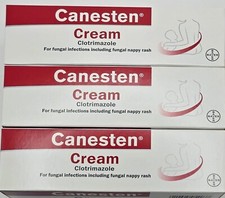 3 x Canesten Anti-fungal Cream