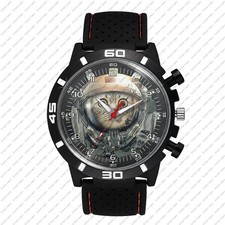 Astronaut Cat Funny Cute Rare GT STYLE Sporty Stylish Wrist Watch