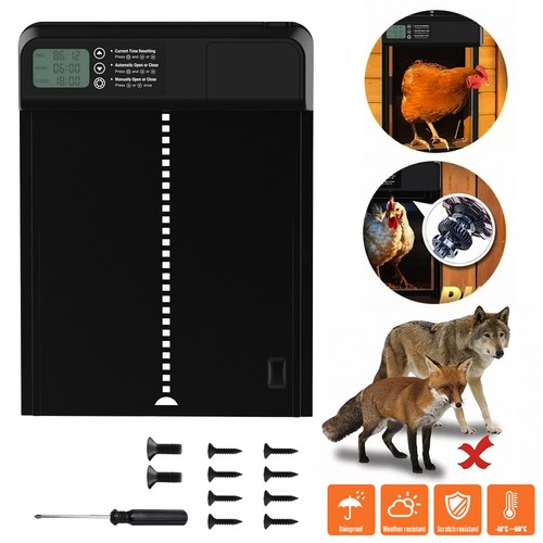 Automatic chicken coop - coop, door