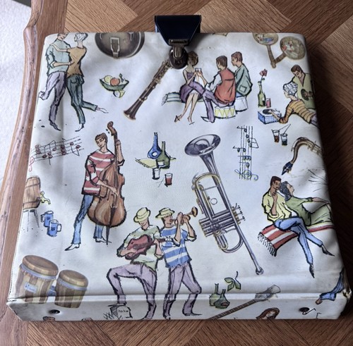 1950 vintage record case - 1950/60,