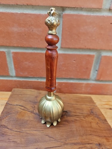 Vtg indian brass tulip - tulip, poppy