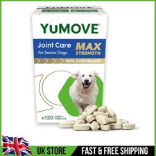 YuMOVE Senior Dog MAX Strength Joint Supplement Lintbells- 120 Tablets