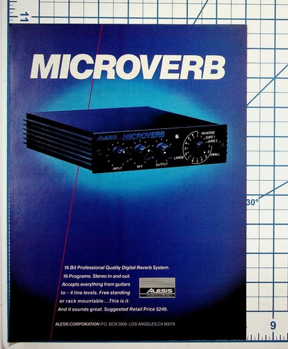 Alesis microverb original - microverb,