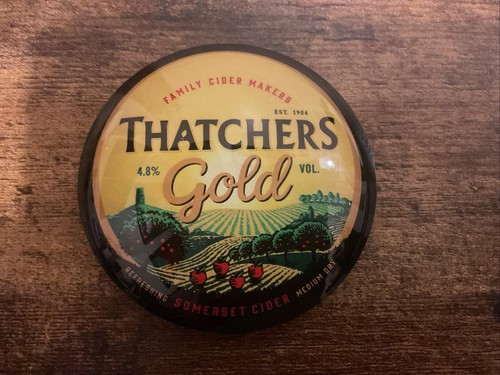 Thatchers gold cider - cider, round