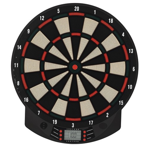 Homcom electronic dartboard - dartboard, 26